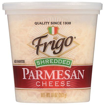 Frigo Cheese Parmesan Shredded - 10 Oz - Image 1