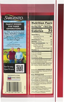 Sargento Sliced Gouda Natural Cheese 10 Count - 7 Oz - Image 6