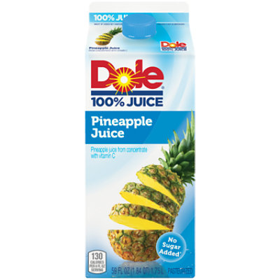Dole 100% Juice Pineapple Chilled - 59 Fl. Oz.