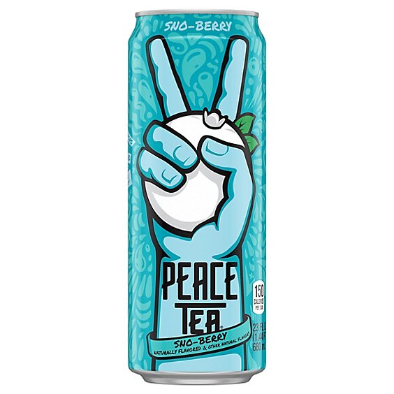 Peace Tea Iced Tea Sno Berry - 23 Fl. Oz.