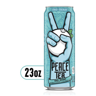 Peace Tea Iced Tea Sno Berry - 23 Fl. Oz.
