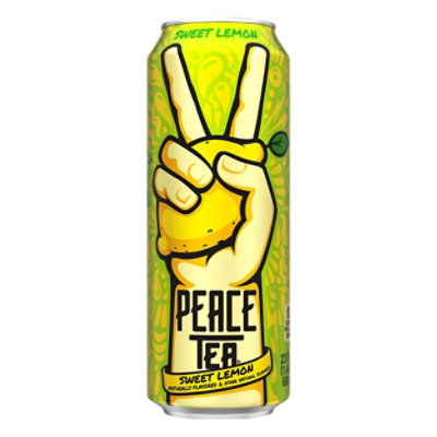 Peace Tea Iced Tea Sweet Lemon - 23 Fl. Oz.