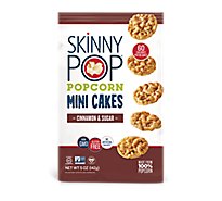 SkinnyPop Popcorn Mini Cakes Cinnamon & Sugar - 5 Oz