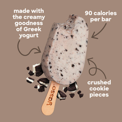 Yasso Frozen Greek Yogurt Bars Cookies N Cream - 4-3.5 Fl. Oz. - Image 6