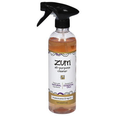 Zum Clean Cleaner Spray Granite & Countertop Frankincense & Myrrh - 16 Fl. Oz. - Image 3