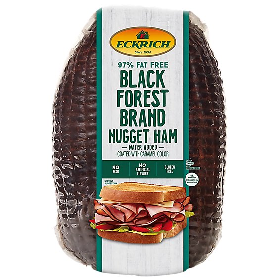 Eckrich Ham Black Forest Pre Sliced - 0.50 Lb
