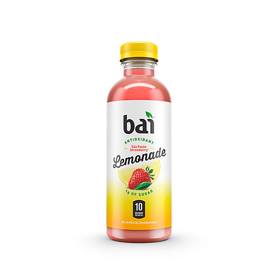 Bai Antioxidant Infusion Water Flavored Strawberry Lemonade - 18 Oz