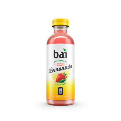 Bai Antioxidant Infusion Water Flavored Strawberry Lemonade - 18 Oz