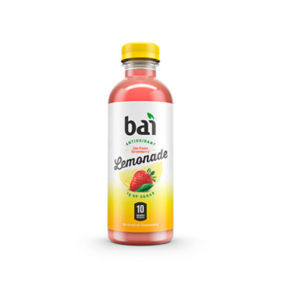 Bai Antioxidant Infusion Water Flavored Strawberry Lemonade - 18 Oz - Image 1