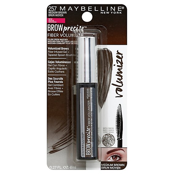 Maybe Brow Precise Fiber Med Brown - Each