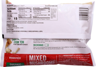 Woodstock Organic Mushrooms Mixed - 10 Oz - Image 6