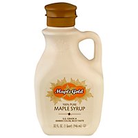 Maple Gold Pure Maple Syrup Grade A - 32 Oz - Image 1