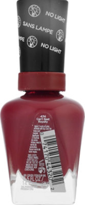 Sally Hansen Miracle Gel Gel Color Cant Beet Royalty 474 - 0.5 Fl. Oz. - Image 4