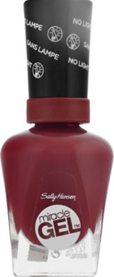 Sally Hansen Miracle Gel Gel Color Cant Beet Royalty 474 - 0.5 Fl. Oz. - Image 2