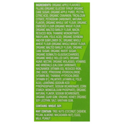 O Organics Organic Fruit & Grain Bars Apple Cinnamon Flavored - 6-1.3 Oz - Image 4