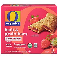 O Organics Organic Fruit & Grain Bars Strawberry - 6-1.3 Oz - Image 2