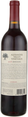 Alexander Valley Vineyards Estate Zinfandel Wine - 750 Ml - Image 2