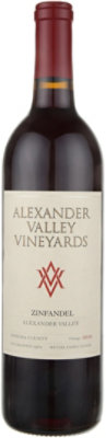 Alexander Valley Vineyards Estate Zinfandel Wine - 750 Ml - Image 1