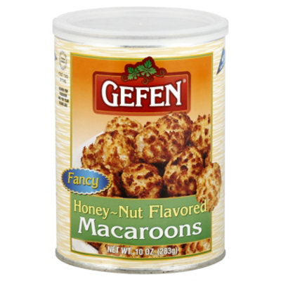 Gefen Honey Nut Flavored Macaroons - 10  Oz - Image 1