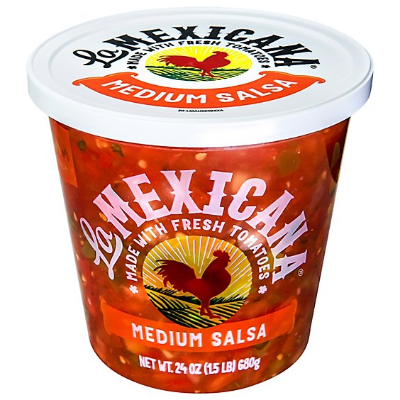 La Mexicana Medium Salsa - 24 Oz