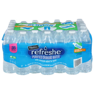 Signature SELECT Refreshe Purified Drinking Water - 35-16.9 Fl Oz - Image 3