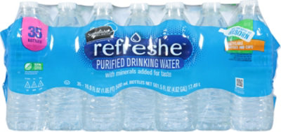 Signature SELECT Refreshe Purified Drinking Water - 35-16.9 Fl Oz - Image 5