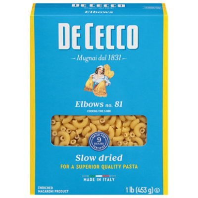 De Cecco Pasta Elbows No. 81 - 1 Lb - Image 3