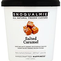 Snoqualmie Custard Salted Caramel - 16 Fl. Oz. - Image 2