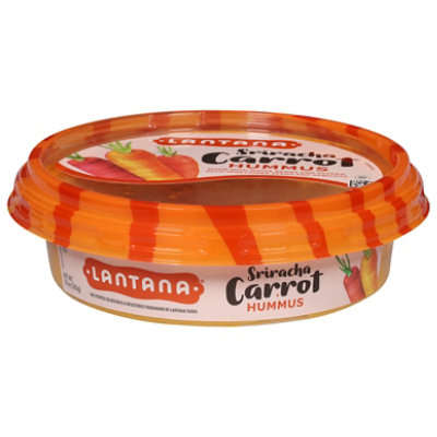 Lantana Hummus Sriracha Carrot - 10 Oz - Image 1