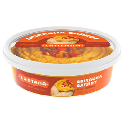 Lantana Hummus Sriracha Carrot - 10 Oz - Image 1