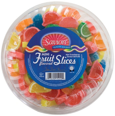 Savion  Candy Fruit Slc Mini - 12  Oz