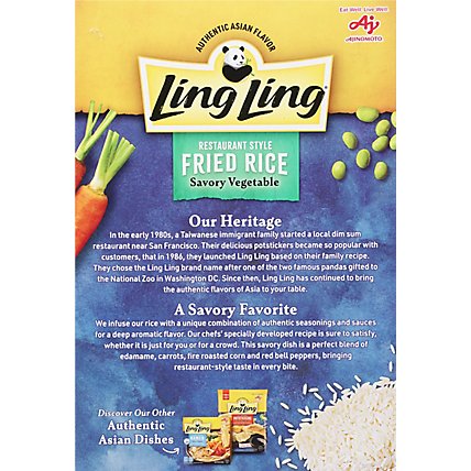 Ling Ling Fried Rice Chinese-Style Vegetable - 2-11 Oz - Image 6