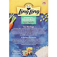 Ling Ling Fried Rice Chinese-Style Vegetable - 2-11 Oz - Image 6