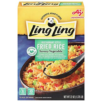 Ling Ling Fried Rice Chinese-Style Vegetable - 2-11 Oz - Image 1