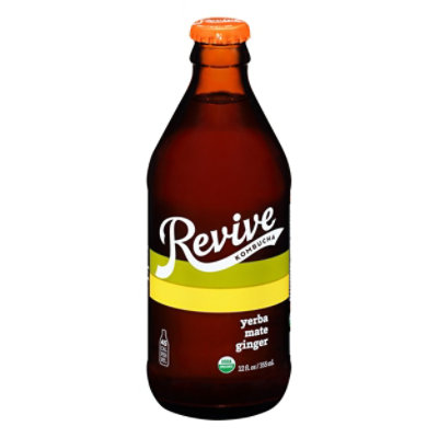 Revive Solar Yerba Mate Kombucha - 12 Oz