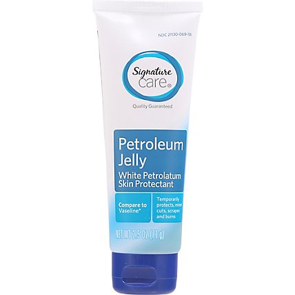 Signature Care Petroleum Jelly 100% Pure Skin Protectant - 2.50 Oz - Image 2
