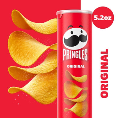 Pringles Potato Crisps Chips Original Lunch Snacks - 5.2  Oz - Image 4