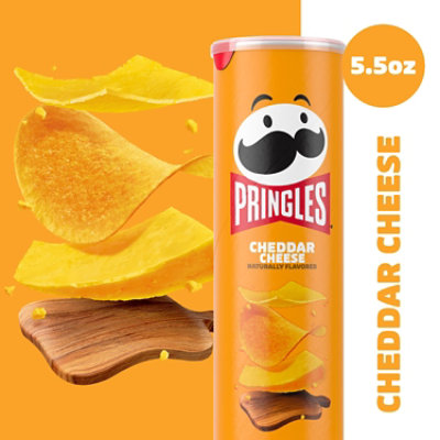 Pringles Potato Crisps Chips Lunch Snacks Cheddar Cheese - 5.5 Oz - Image 3