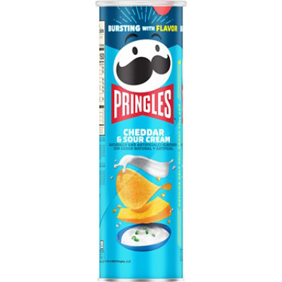 Pringles Potato Crisps Chips Cheddar and Sour Cream Lunch Snacks - 5.5 Oz - Image 6