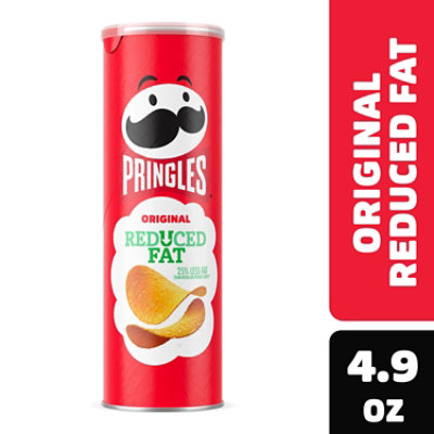 Pringles Potato Crisps Chips Lunch Snacks Reduced Fat - 4.9 Oz - Image 1