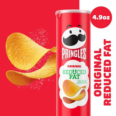 Pringles Potato Crisps Chips Reduced Fat Original Lunch Snacks - 4.9 Oz - Image 3