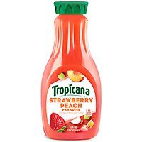 Tropicana Paradise Strawberry Peach Drink Bottle - 52 Fl. Oz. - Image 1