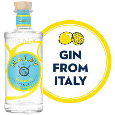 Malfy Con Limone Italian Gin - 750 Ml - Image 1