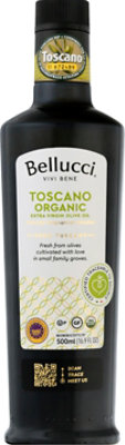 Bellucci Olive Oil Organic Extra Virgin Toscano - 500 Ml - Image 2