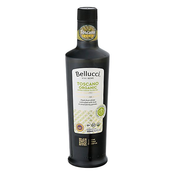 Bellucci Olive Oil Organic Extra Virgin Toscano - 500 Ml