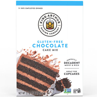 King Arthur Flour Cake Mix Chocolate Gluten Free - 22 Oz - Image 2