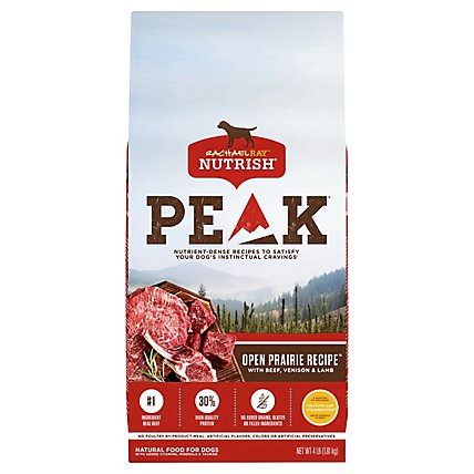 Rachael Ray Nutrish Peak Food for Dogs Open Range Recipe with Beef Venison & Lamb Bag - 4 Lb - Image 3