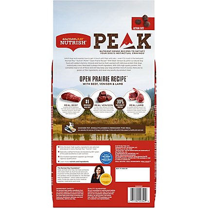 Rachael Ray Nutrish Peak Food for Dogs Open Range Recipe with Beef Venison & Lamb Bag - 4 Lb - Image 5