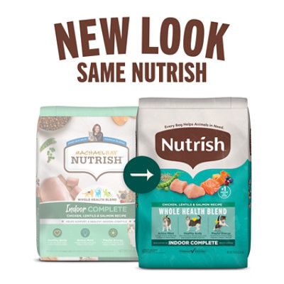 Rachael Ray Nutrish Dry Cat Food Super Premium Chicken with Lentils & Salmon Recipe Bag - 6 Lb - Image 3