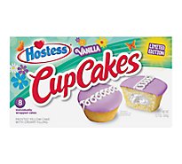 Hostess Vanilla Flavored Cup Cakes 8 Count - 12.7 Oz
